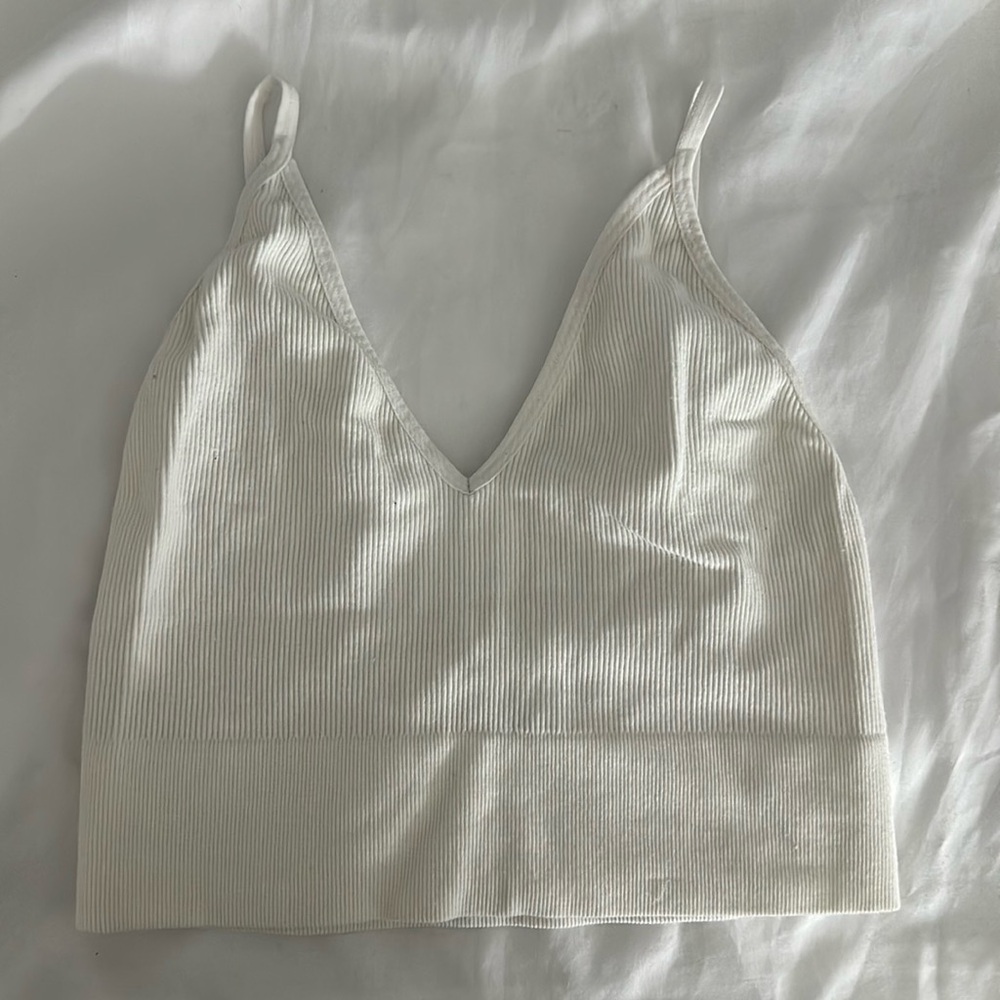 White V neck